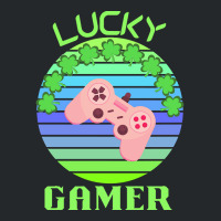 One Lucky Gamer T  Shirtone Lucky Gamer T  Shirt (6) Crewneck Sweatshirt | Artistshot