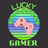 One Lucky Gamer T  Shirtone Lucky Gamer T  Shirt (6) Vintage Hoodie And Short Set | Artistshot