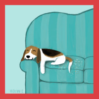 Happy Couch Dog  Cute Beagle Tank Top | Artistshot