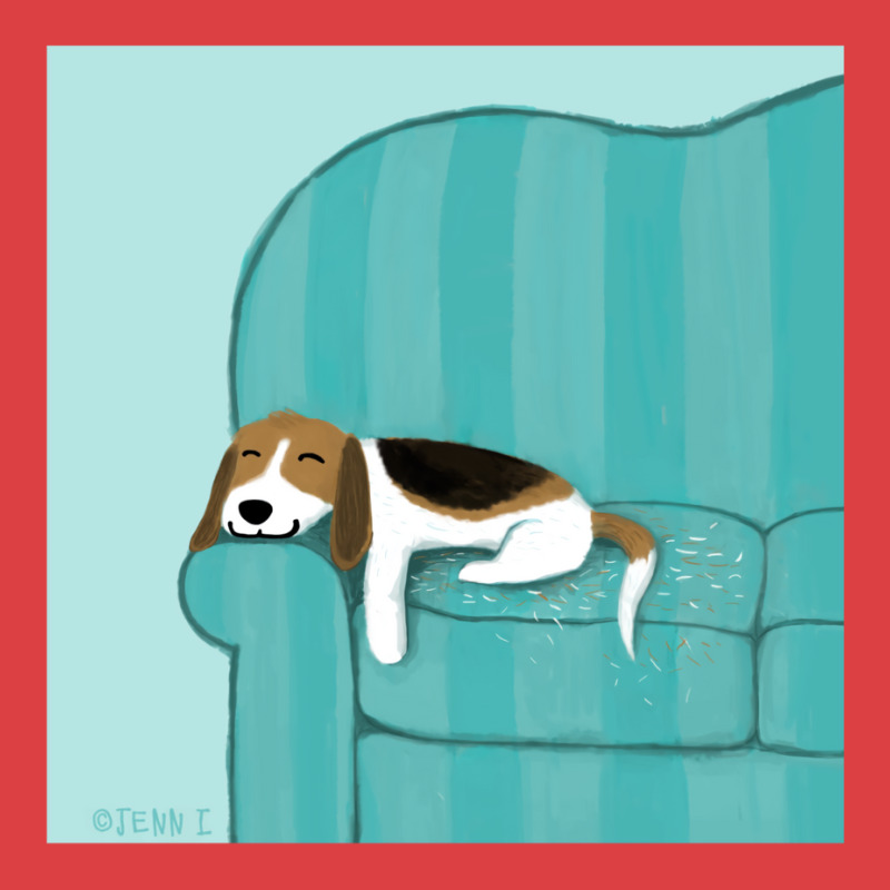 Happy Couch Dog  Cute Beagle Tank Top | Artistshot