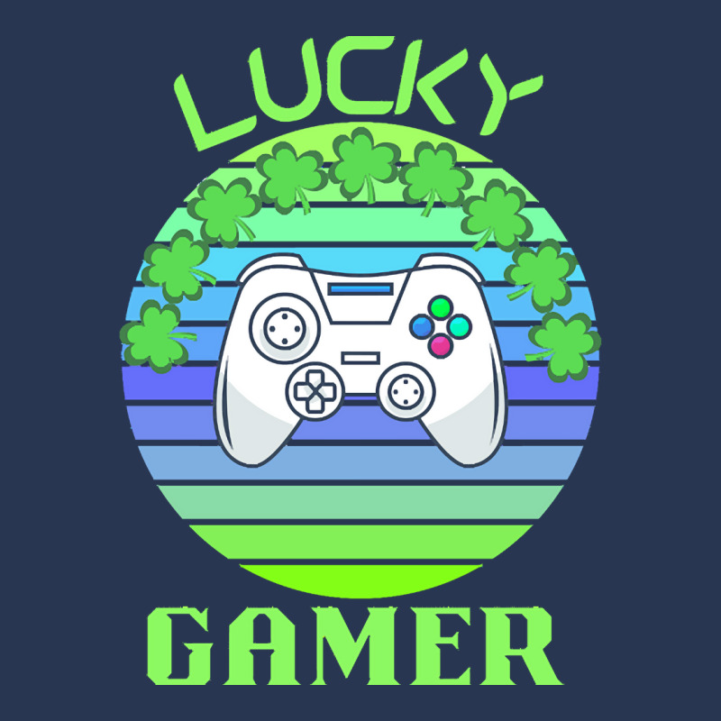 One Lucky Gamer T  Shirtone Lucky Gamer T  Shirt (7) Men Denim Jacket | Artistshot