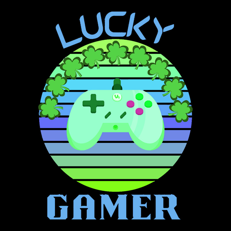 One Lucky Gamer T  Shirtone Lucky Gamer T  Shirt (8) Men's Long Sleeve Pajama Set | Artistshot