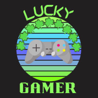 One Lucky Gamer T  Shirtone Lucky Gamer T  Shirt (9) T-shirt | Artistshot