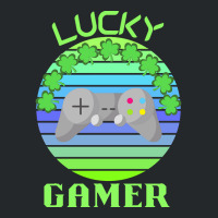 One Lucky Gamer T  Shirtone Lucky Gamer T  Shirt (9) Crewneck Sweatshirt | Artistshot