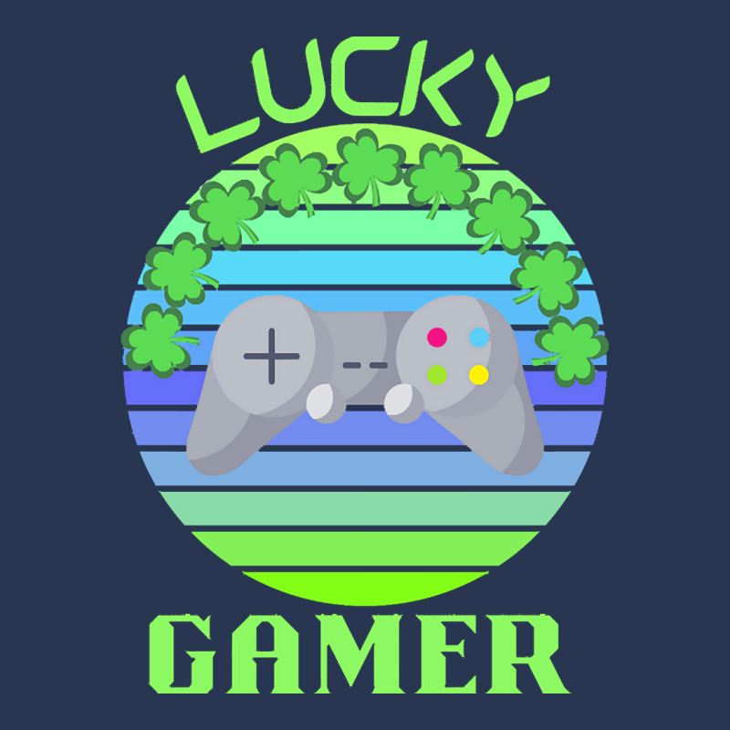 One Lucky Gamer T  Shirtone Lucky Gamer T  Shirt (9) Men Denim Jacket | Artistshot