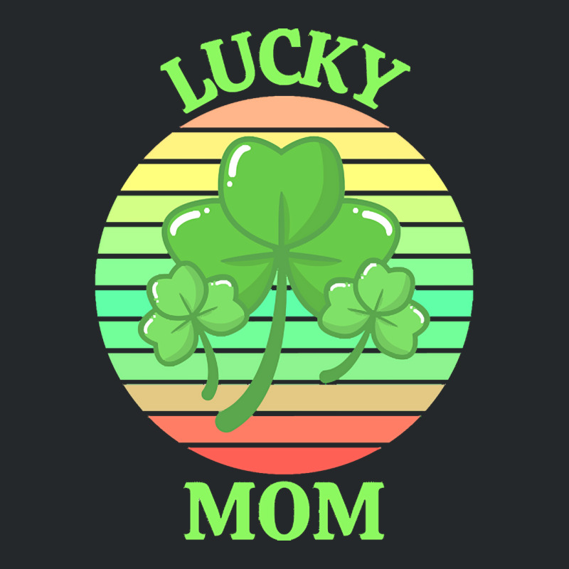 One Lucky Mom T  Shirtone Lucky Mom T  Shirt (1) Crewneck Sweatshirt | Artistshot