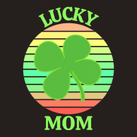 One Lucky Mom T  Shirtone Lucky Mom T  Shirt (2) Tank Top | Artistshot