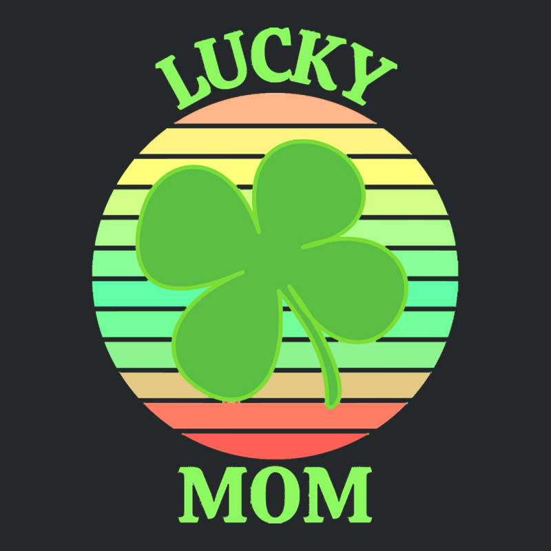 One Lucky Mom T  Shirtone Lucky Mom T  Shirt (2) Crewneck Sweatshirt | Artistshot