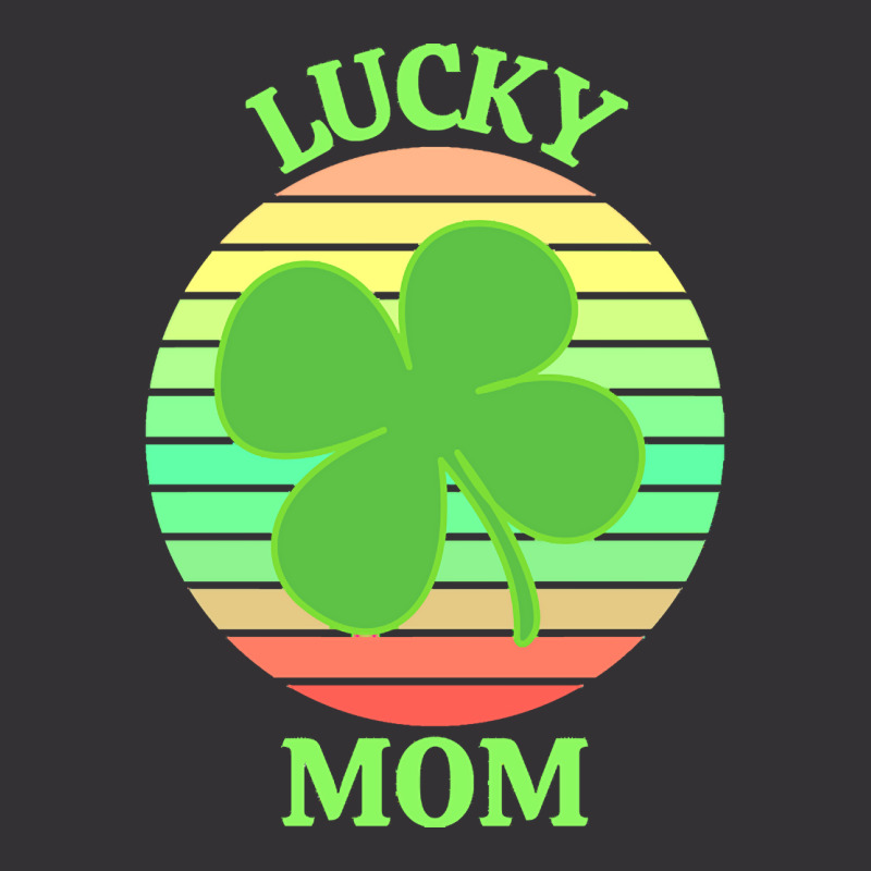 One Lucky Mom T  Shirtone Lucky Mom T  Shirt (2) Vintage Hoodie And Short Set | Artistshot