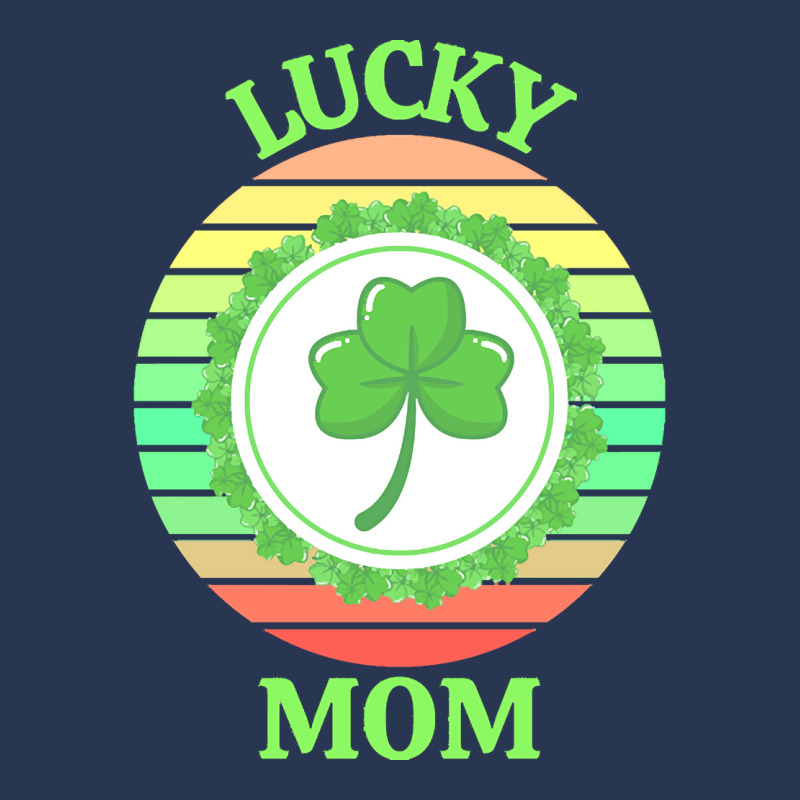 One Lucky Mom T  Shirtone Lucky Mom T  Shirt Men Denim Jacket | Artistshot