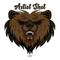 Artist Shot Bear Long Sleeve Shirts | Artistshot