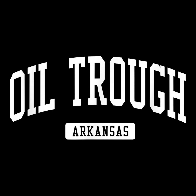 Oil Trough Arkansas Ar Vintage Athletic Sports Design T Shirt Cropped Hoodie by araceliphexy | Artistshot