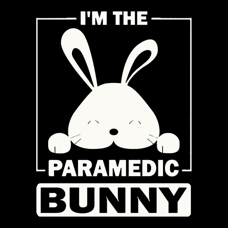 Paramedic Bunny T  Shirt I'm The Paramedic Bunny Funny Matching Family Men's Long Sleeve Pajama Set | Artistshot