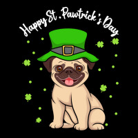 Patricks Day Gift T  Shirt Pug Dogs Lover Funny Irish Shamrock Happy S Men's 3/4 Sleeve Pajama Set | Artistshot