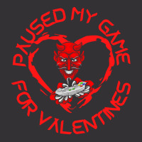 Paused My Game For Valentines T  Shirtpaused My Game For Valentines T Vintage Short | Artistshot