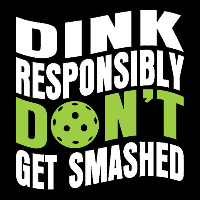 Pickleball Player T  Shirt Dink Responsibly Don't Get Smashed Pickleba Men's Long Sleeve Pajama Set | Artistshot