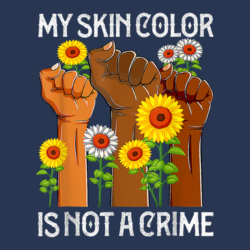 Raise Hands My Skin Color Is Not A Crime Black History T Shirt Ladies Denim Jacket | Artistshot