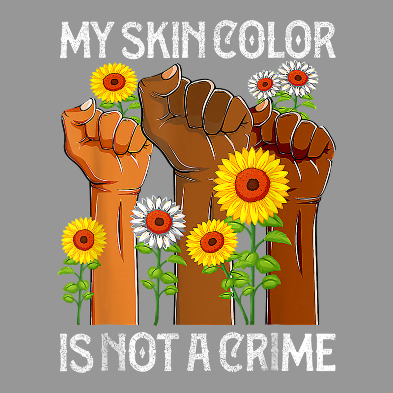 Raise Hands My Skin Color Is Not A Crime Black History T Shirt Women's V-neck T-shirt | Artistshot