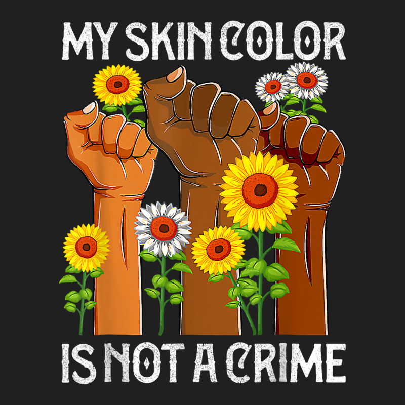 Raise Hands My Skin Color Is Not A Crime Black History T Shirt Ladies Polo Shirt | Artistshot