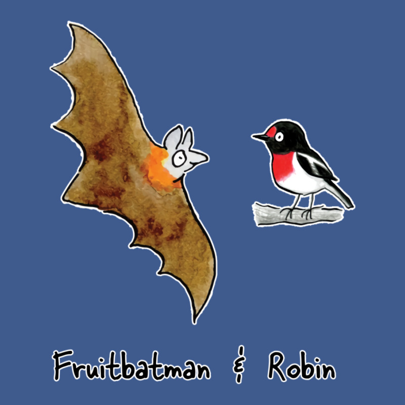 Fruitbatman And Robin   Raising Funds For Bat Conservation And Rescue Champion Hoodie | Artistshot