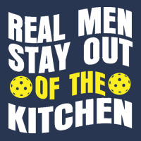 Pickleball Player T  Shirt Real Men Stay Out Of The Kitchen Pickleball Men Denim Jacket | Artistshot