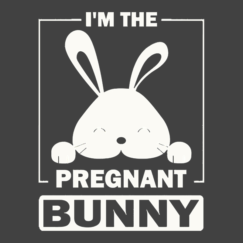 Pregnant Bunny T  Shirt I'm The Pregnant Bunny Funny Matching Family E Vintage T-shirt | Artistshot