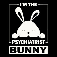 Psychiatrist Bunny T  Shirt I'm The Psychiatrist Bunny Funny Matching Men's 3/4 Sleeve Pajama Set | Artistshot