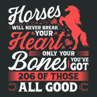 Horses Will Never Break Your Heart Women's Triblend Scoop T-shirt | Artistshot