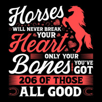 Horses Will Never Break Your Heart Maternity Scoop Neck T-shirt | Artistshot