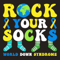 Rock Your Socks World Down Syndrome Day T  Shirt Rock Your Socks World Tank Top | Artistshot