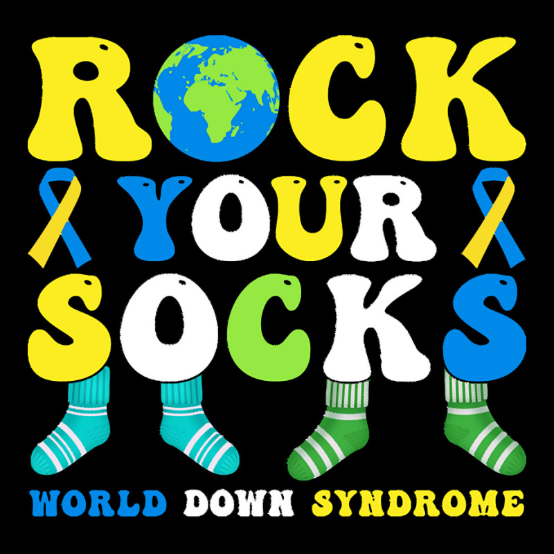 Rock Your Socks World Down Syndrome Day T  Shirt Rock Your Socks World Men's 3/4 Sleeve Pajama Set | Artistshot