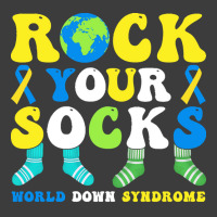 Rock Your Socks World Down Syndrome Day T  Shirt Rock Your Socks World Men's Polo Shirt | Artistshot