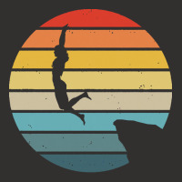 Scuba Diving T  Shirt Cliff Diving Silhouette On A Distressed Retro Su Champion Hoodie | Artistshot