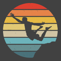 Scuba Diving T  Shirt Cliff Diving Silhouette On A Distressed Retro Su Vintage T-shirt | Artistshot