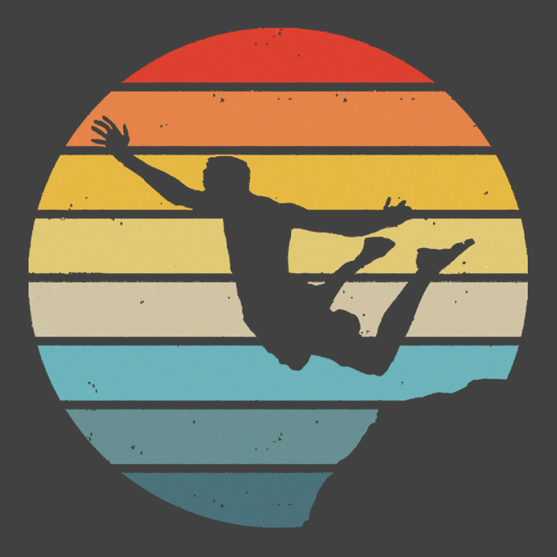 Scuba Diving T  Shirt Cliff Diving Silhouette On A Distressed Retro Su Vintage T-shirt | Artistshot