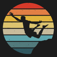 Scuba Diving T  Shirt Cliff Diving Silhouette On A Distressed Retro Su Hoodie & Jogger Set | Artistshot