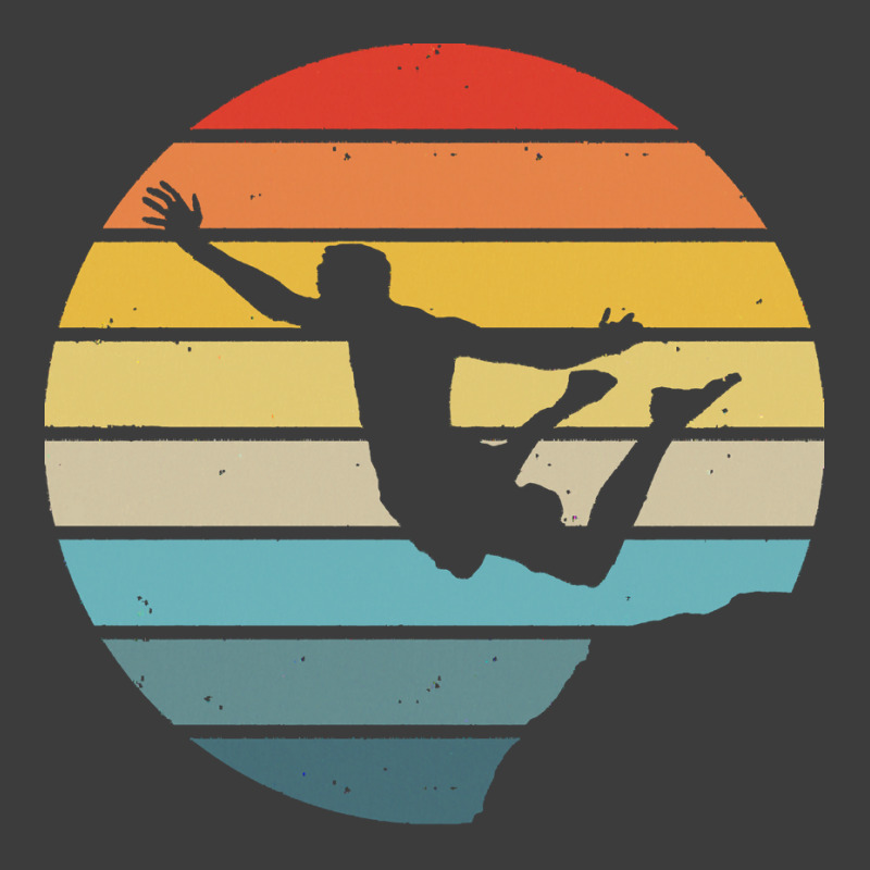 Scuba Diving T  Shirt Cliff Diving Silhouette On A Distressed Retro Su Men's Polo Shirt | Artistshot