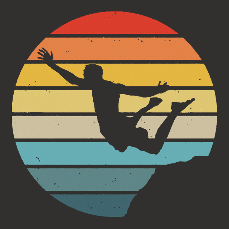 Scuba Diving T  Shirt Cliff Diving Silhouette On A Distressed Retro Su Champion Hoodie | Artistshot