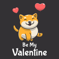 Shiba Inu Lovers T  Shirt Cute Shiba Inu Dog With Red Heart Be My Vale Vintage Short | Artistshot