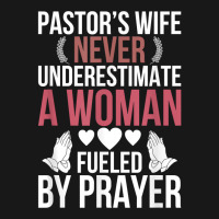 Pastor's Wife Fueled By Prayer Pastor Wife Of A Pastor T Shirt Flannel Shirt | Artistshot