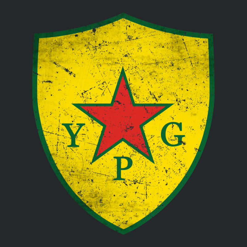 Ypg People's Protection Units Distressed Crewneck Sweatshirt by ogboyecobiee | Artistshot