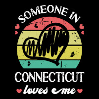 Someone In Connecticut Loves Me T  Shirt Someone In Connecticut Loves Pocket T-shirt | Artistshot