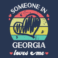 Someone In Georgia Loves Me T  Shirt Someone In Georgia Loves Me Funny Men Denim Jacket | Artistshot