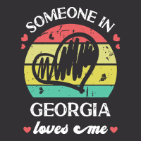 Someone In Georgia Loves Me T  Shirt Someone In Georgia Loves Me Funny Vintage Hoodie And Short Set | Artistshot