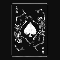 Trending Goth Punk Ace Of Spades Card Shark Gambler Skeleton (2) Crop Top | Artistshot