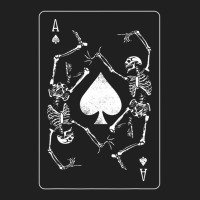 Trending Goth Punk Ace Of Spades Card Shark Gambler Skeleton (2) Ladies Polo Shirt | Artistshot