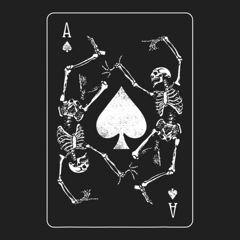 Trending Goth Punk Ace Of Spades Card Shark Gambler Skeleton (2) Ladies Polo Shirt by femalesbaubles | Artistshot