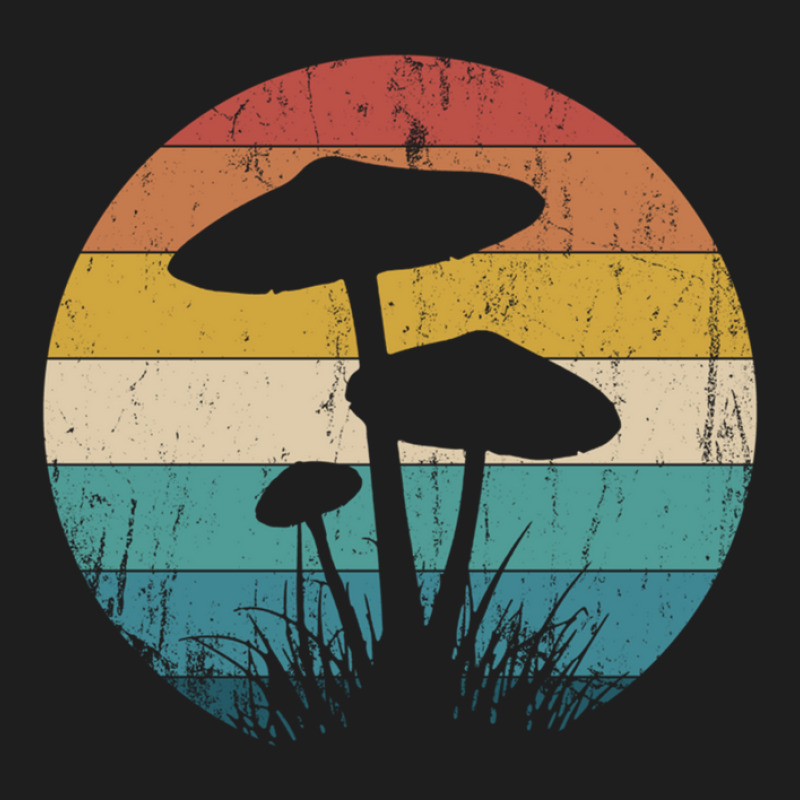 Retro Psychedelic Mushroom Shrooms Forager Magic Mycology Classic T-shirt by JasonJoplin | Artistshot