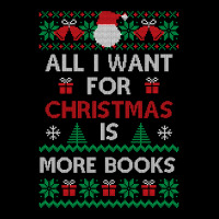 Trending All I Want For Christmas Is More Books -  Funny Xmas Gift - U Long Sleeve Baby Bodysuit | Artistshot