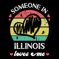 Someone In Illinois Loves Me T  Shirt Someone In Illinois Loves Me Fun Pocket T-shirt | Artistshot